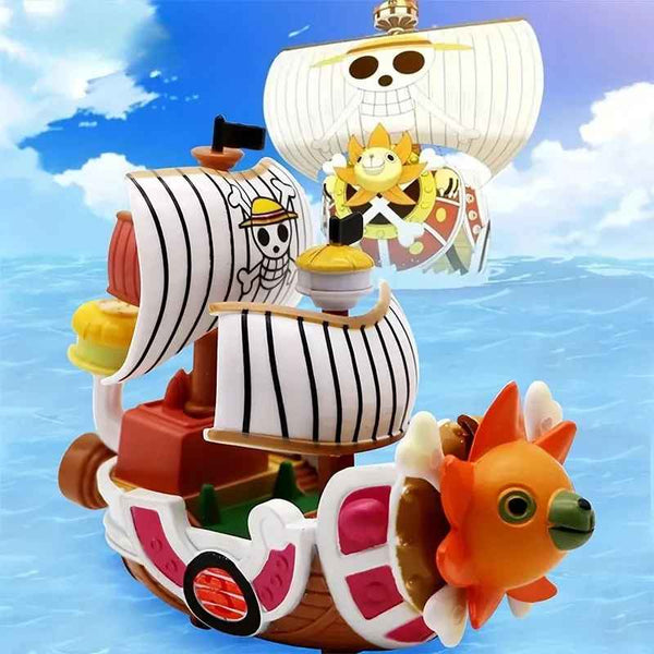 Thousand Sunny Mini Ship Model – One Piece Collectible Display Figure ...