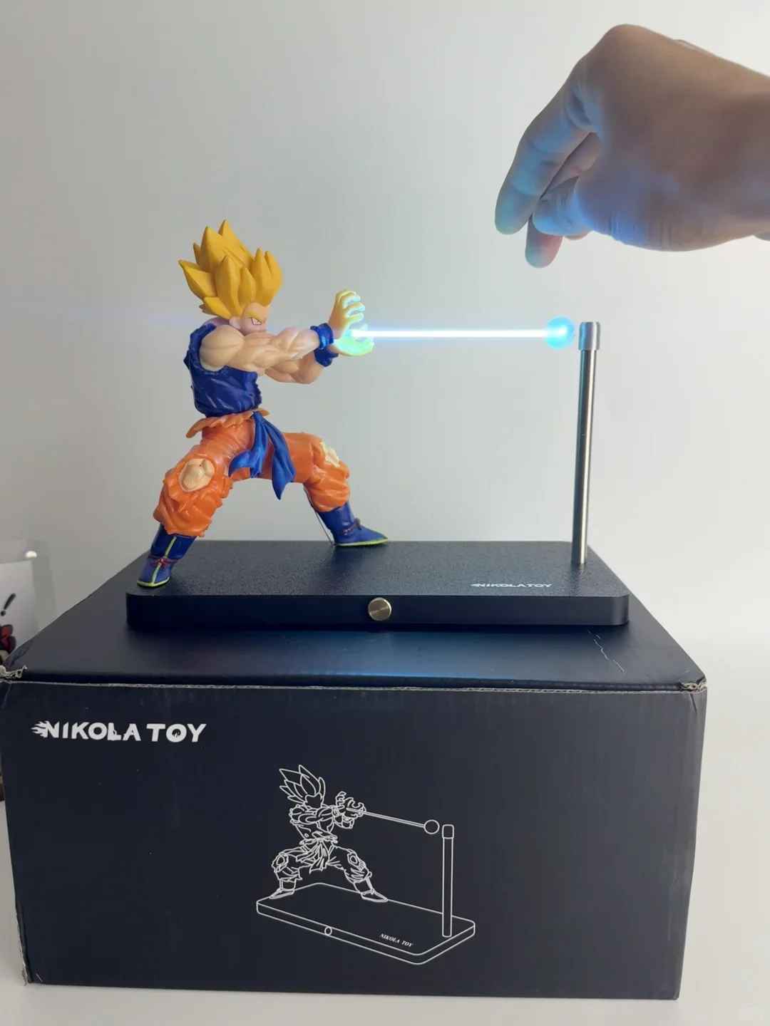 Dragon Ball Son Goku Anime Night Light – Kamehameha Desk Lamp