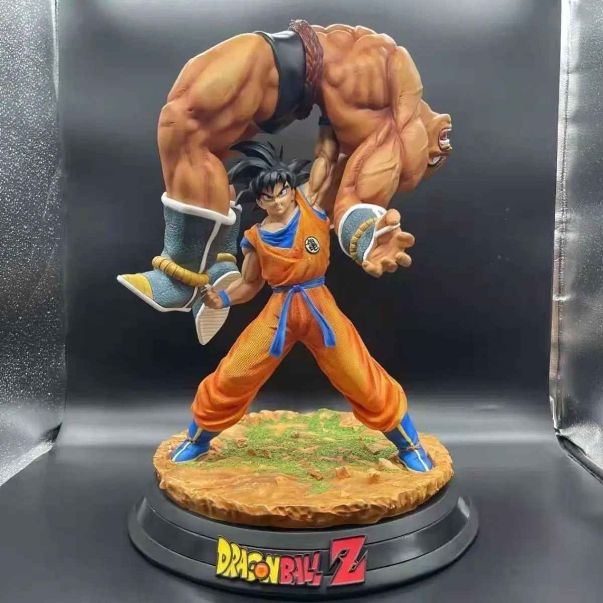 Dragon Ball Son Goku vs Nappa Figure – 23cm Anime Statue