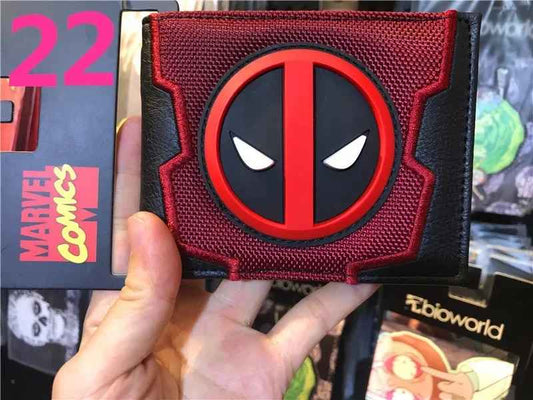 Marvel Avengers Deadpool Anime Foldable Wallet – Stylish Men’s & Children’s Card Holder