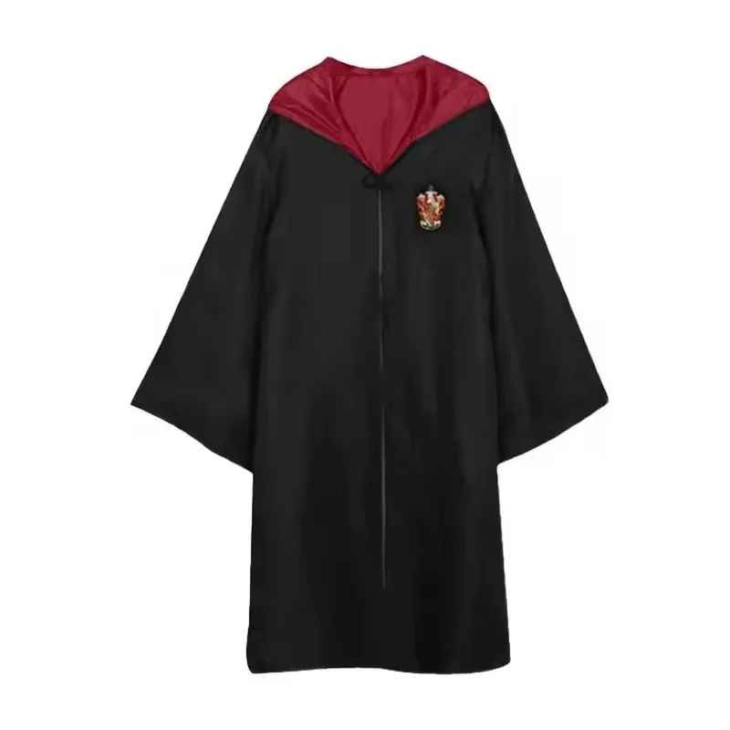 Black and Red Gryffindor House Costume Cloak