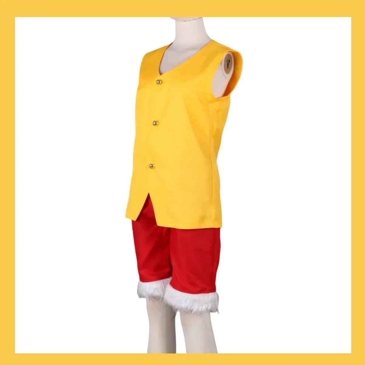 Monkey D. Luffy Cosplay Costume – One Piece Anime Outfit