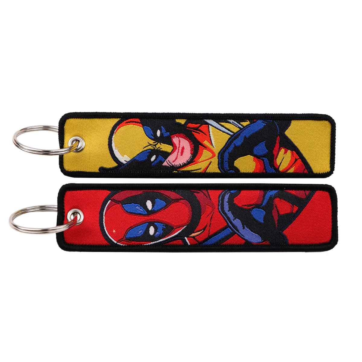 Marvel & DC "Multiverse Legends" Embroidered Keychain Set