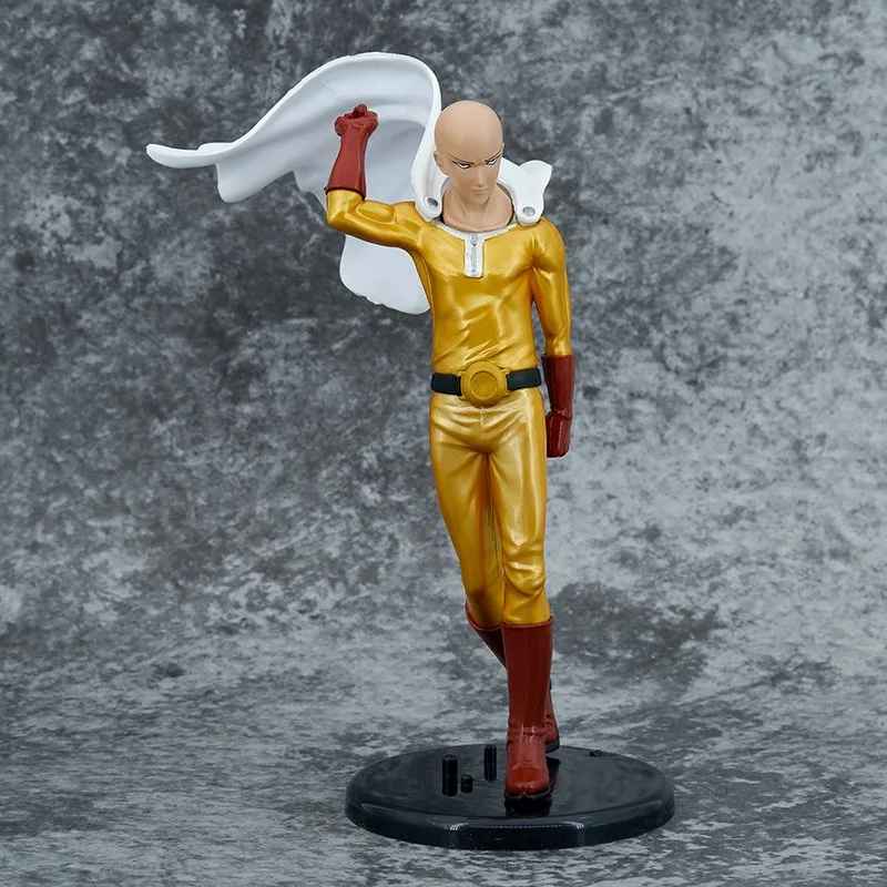 💥 Saitama “One Punch Man” Gold Edition Figure – Hero for Fun!