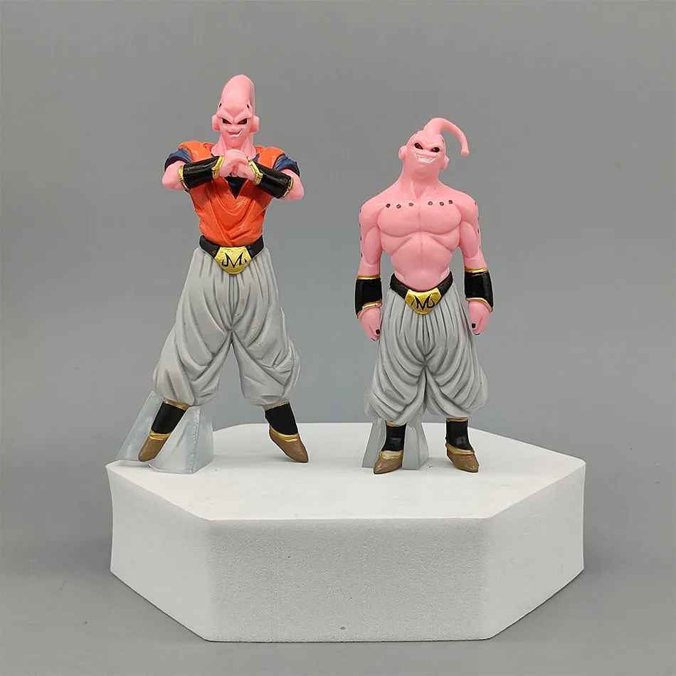 Dragon Ball Z Majin Buu Figure Set | 8 Pcs Buu Forms Statue Collectible DBZ Anime Villains Merchandise | Geekzillaa