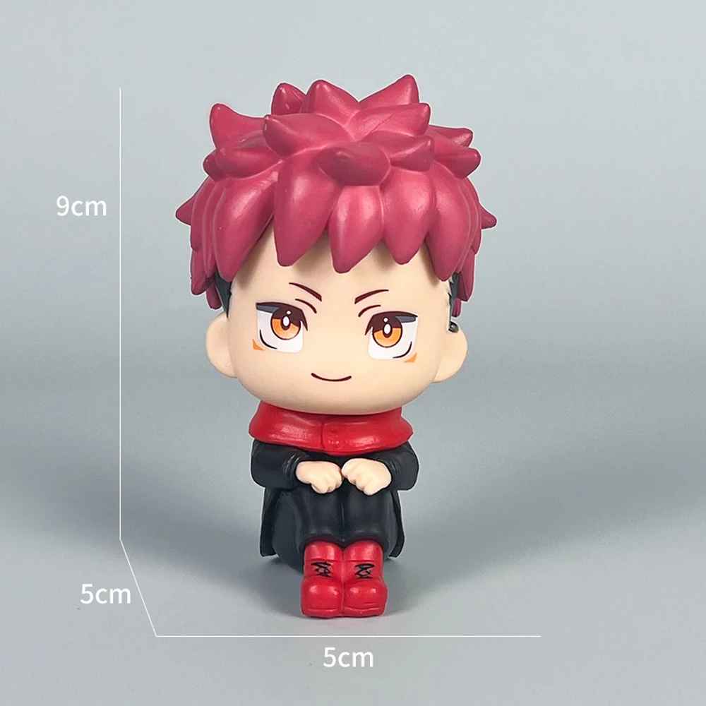 Jujutsu Kaisen 5-Piece Set – Collectible 9cm PVC Figures of Gojo, Yuji, Megumi, Nobara & Panda