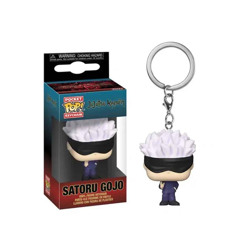 original Funko POP Pocket Pop Keychain Toy Jujutsu Kaisen Satoru Gojo Nobara Kugisaki Yuji Itadori Vinyl Figure Model