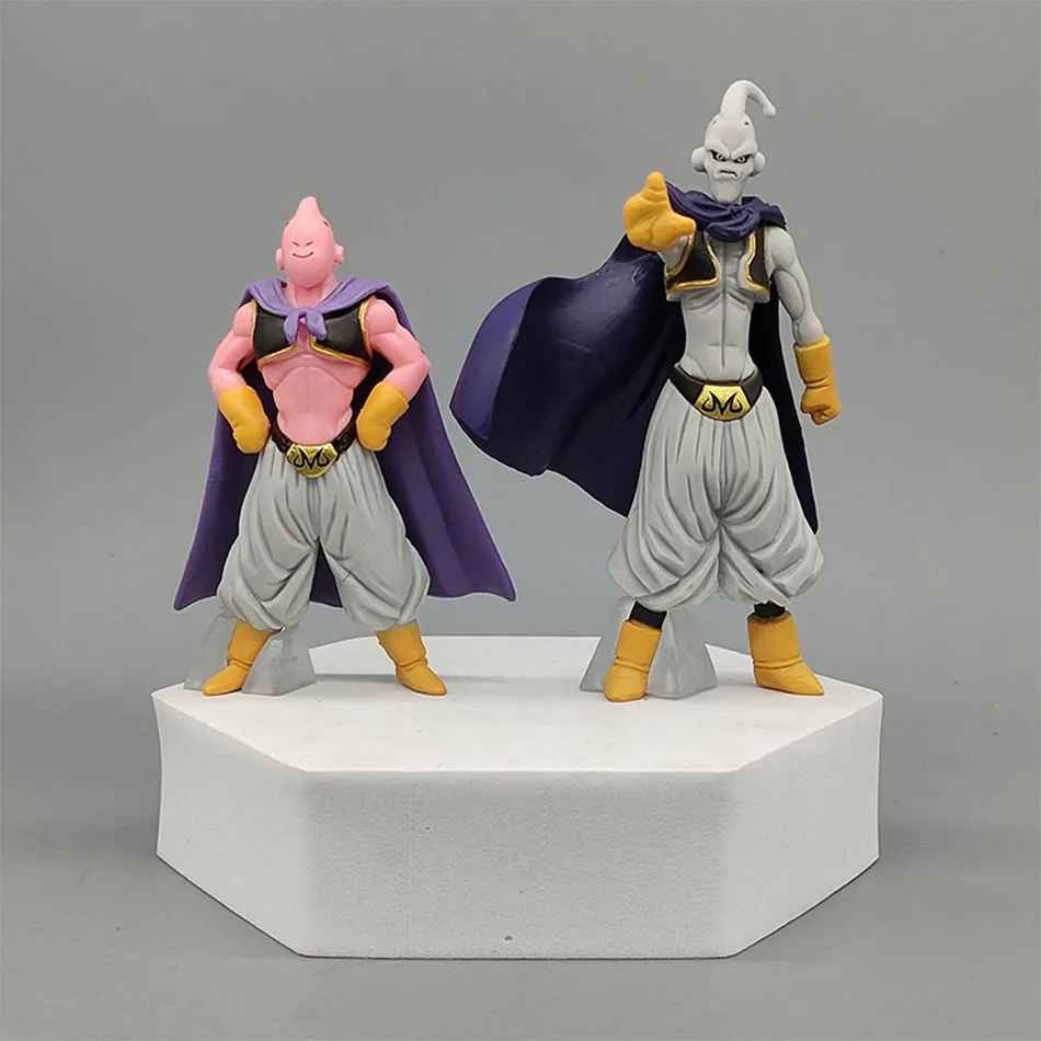 Dragon Ball Z Majin Buu Figure Set | 8 Pcs Buu Forms Statue Collectible DBZ Anime Villains Merchandise | Geekzillaa