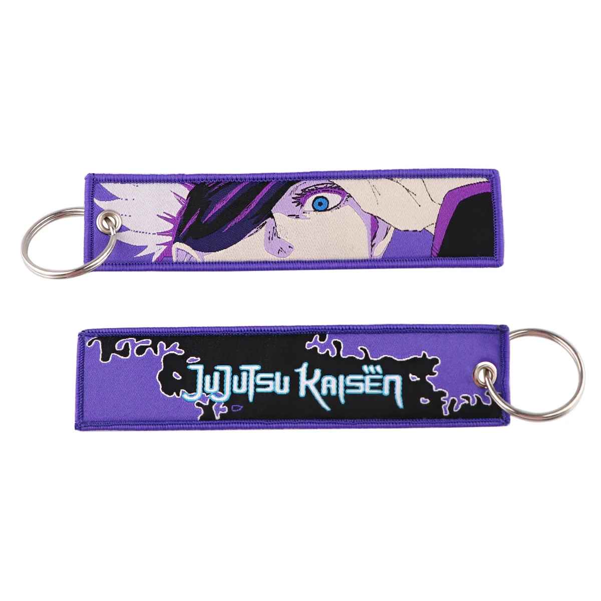 Jujutsu Kaisen "Cursed Energy" Embroidered Keychain Set