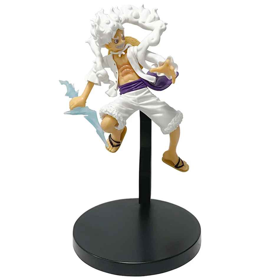 Luffy Gear 5 Figure | Sun God Nika Awakening One Piece DXF Statue Anime Collectible | Geekzillaa