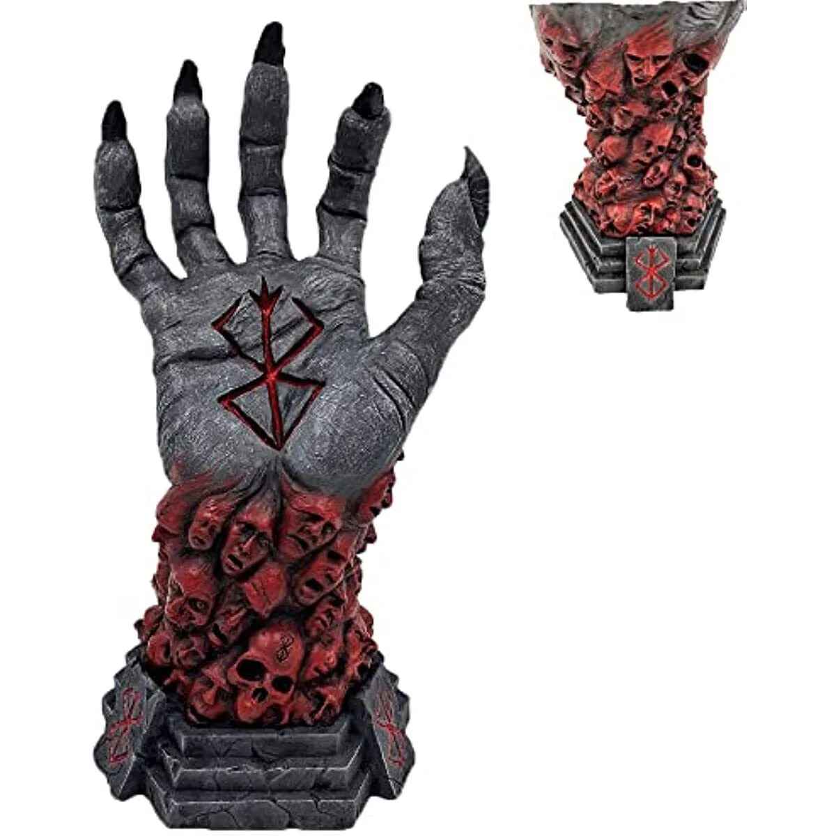 Berserk God Hand Statue | Brand of Sacrifice Hand Collectible 25cm Dark Fantasy Manga Decor | Geekzillaa