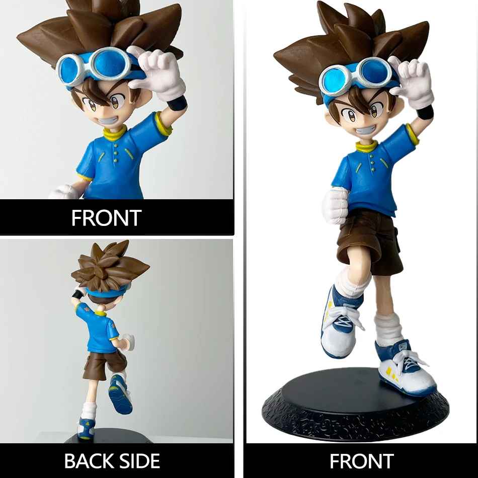Digimon Adventure Figures | Tai & Agumon, Matt & Gabumon Statue Set | Classic Anime Collectibles | Geekzillaa
