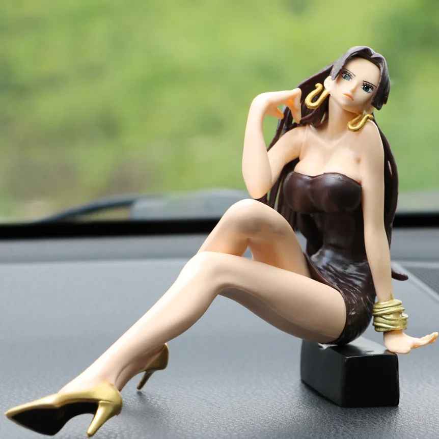 Boa Hancock Figure | 11.5cm Seated Snake Princess Statue | One Piece Anime Collectible | Geekzillaa