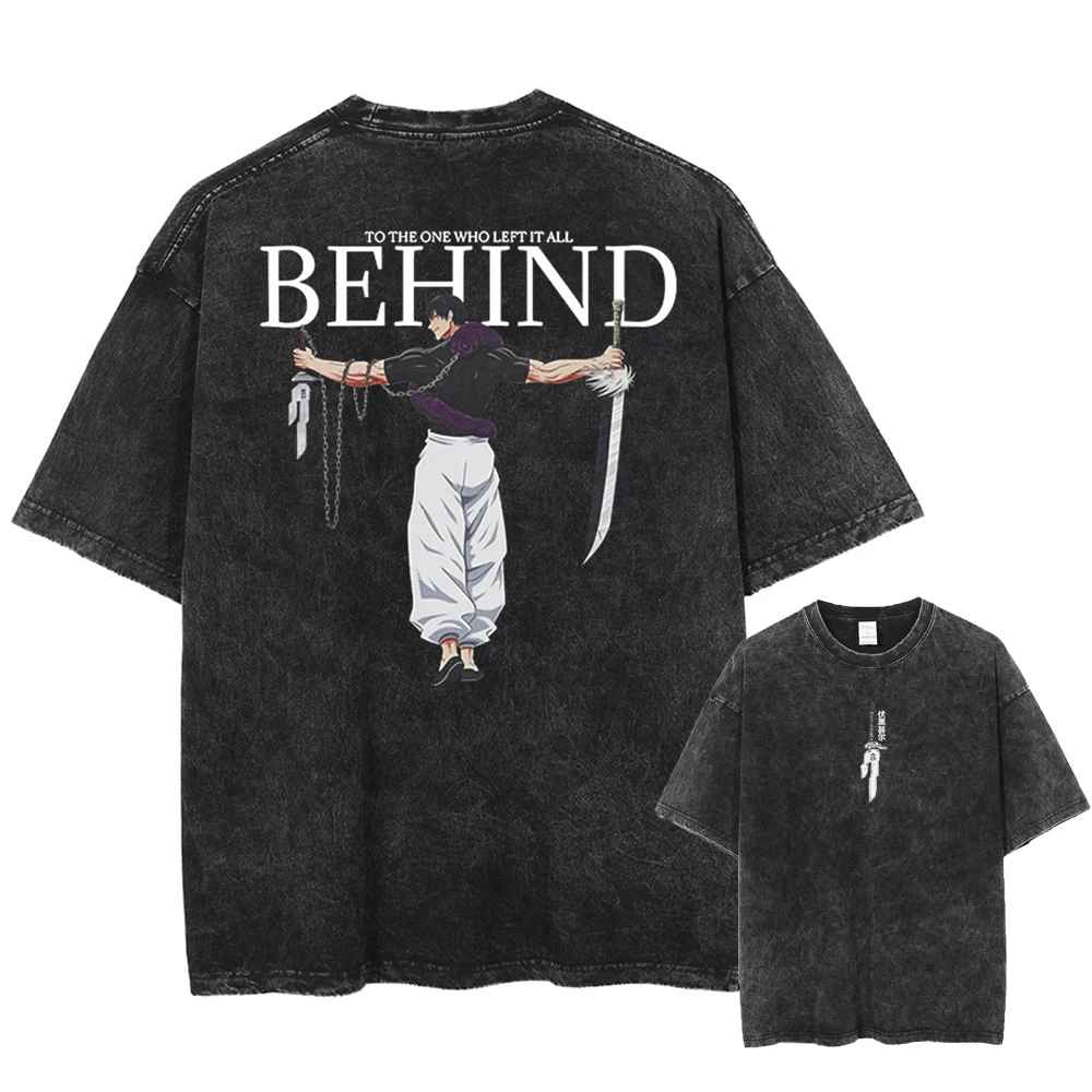 Toji Fushiguro T-Shirt | To The One Who Left It All Behind Vintage Tee | Geekzillaa