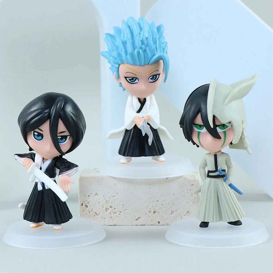 Bleach Anime Chibi Figures – 6-Pack Collectible Set