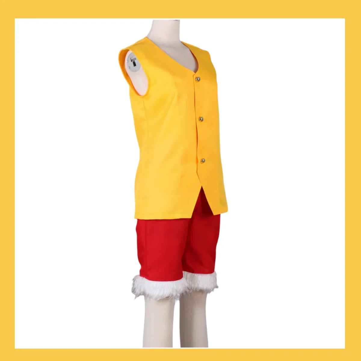 Monkey D. Luffy Cosplay Costume – One Piece Anime Outfit