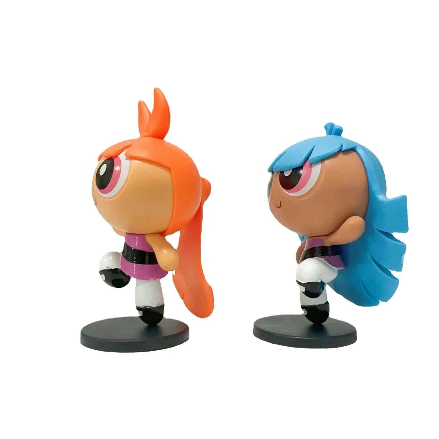 The Powerpuff Girls Figure Set | Blossom, Bubbles, & Buttercup Collectibles Cartoon Network Nostalgia Statue | Geekzillaa