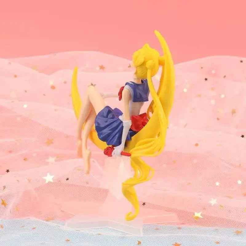 Sailor Moon Crescent Moon Figurine – Magical Girl Collectible | Anime Decor