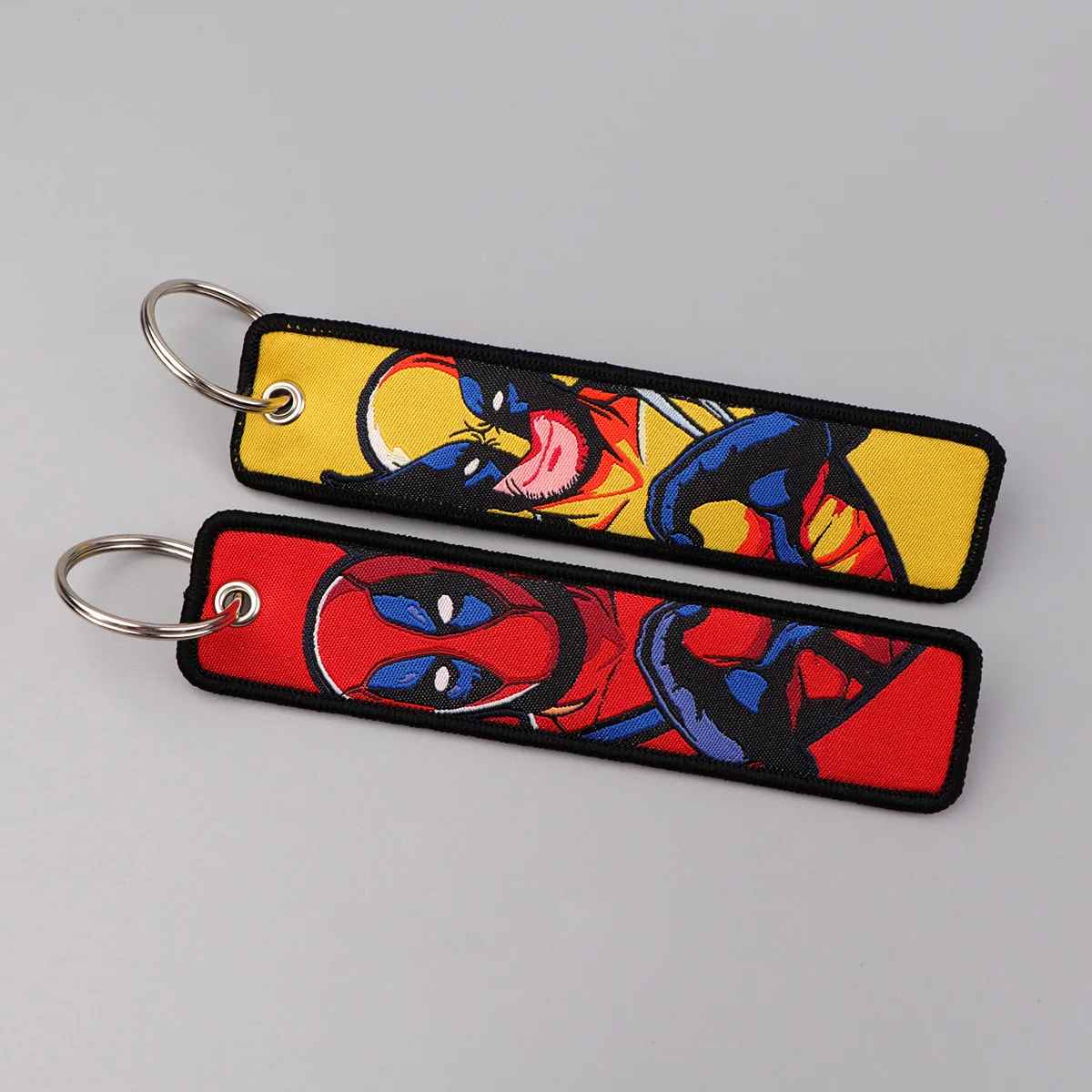 Marvel & DC "Multiverse Legends" Embroidered Keychain Set