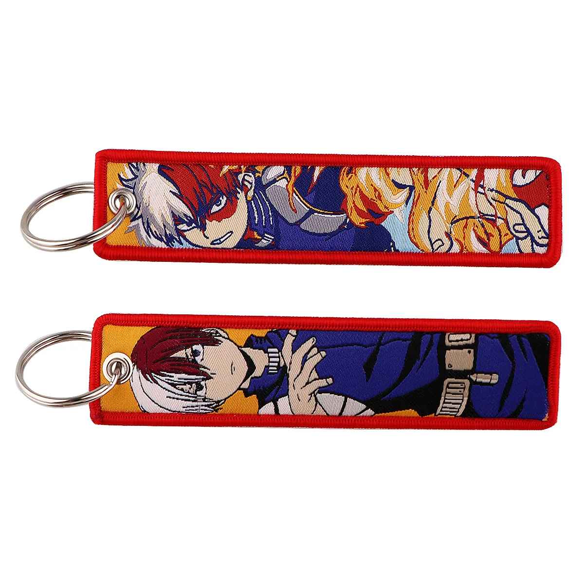 My Hero Academia "UA Elite" Embroidered Keychain Set
