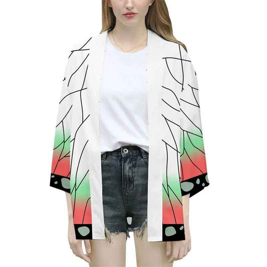 Shinobu Kocho Butterfly Haori Coat – Anime Kimono Cardigan