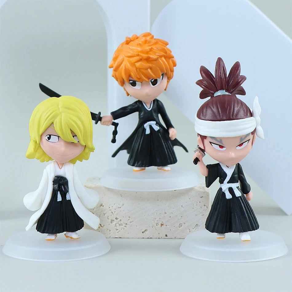 Bleach Anime Chibi Figures – 6-Pack Collectible Set