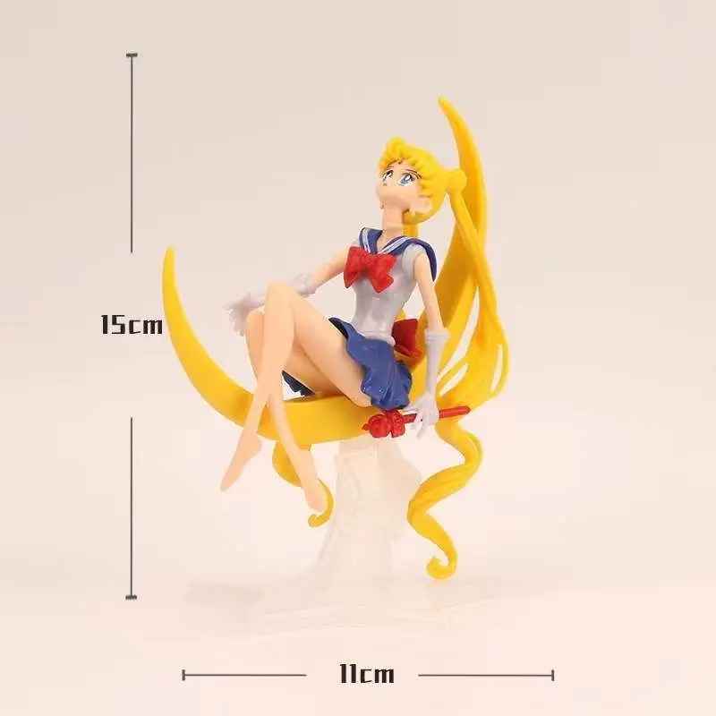 Sailor Moon Crescent Moon Figurine – Magical Girl Collectible | Anime Decor
