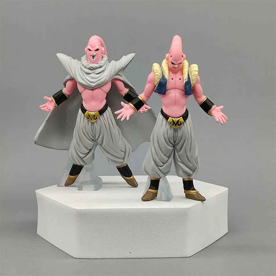 Dragon Ball Z Majin Buu Figure Set | 8 Pcs Buu Forms Statue Collectible DBZ Anime Villains Merchandise | Geekzillaa