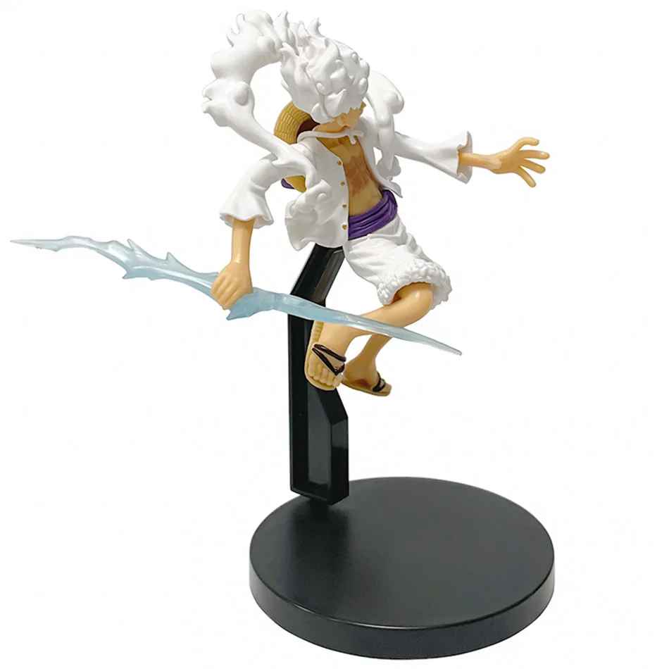 Luffy Gear 5 Figure | Sun God Nika Awakening One Piece DXF Statue Anime Collectible | Geekzillaa