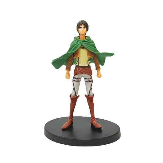 Eren Yeager Figure | Attack on Titan Survey Corps Statue Anime Collectible | Geekzillaa