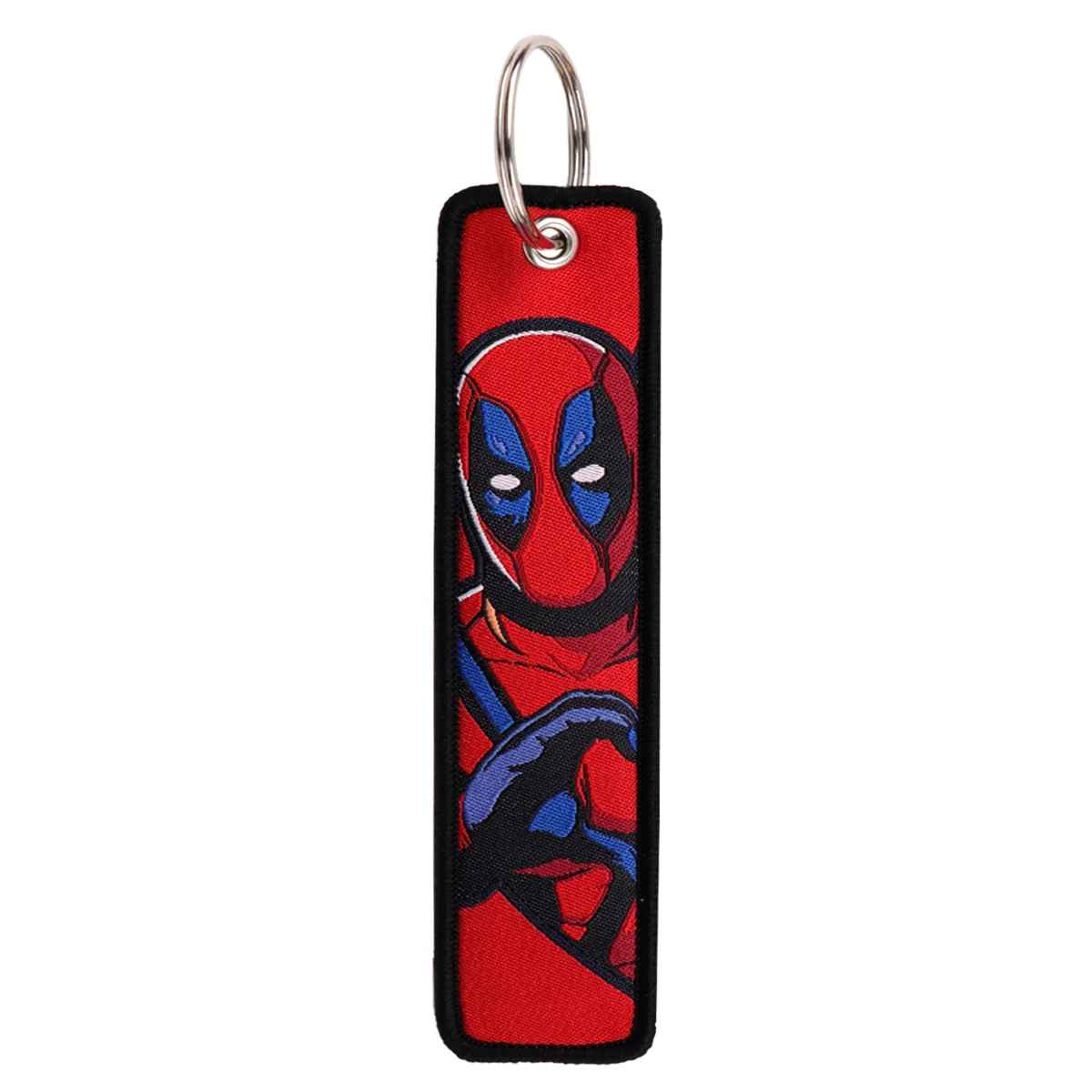Marvel & DC "Multiverse Legends" Embroidered Keychain Set