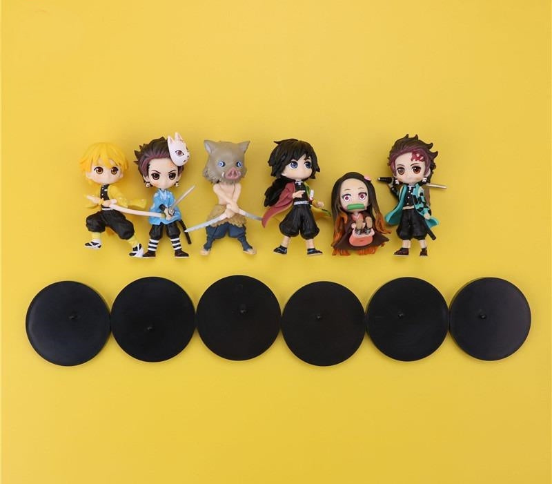6pcs/set Anime Demon Slayer Figurines