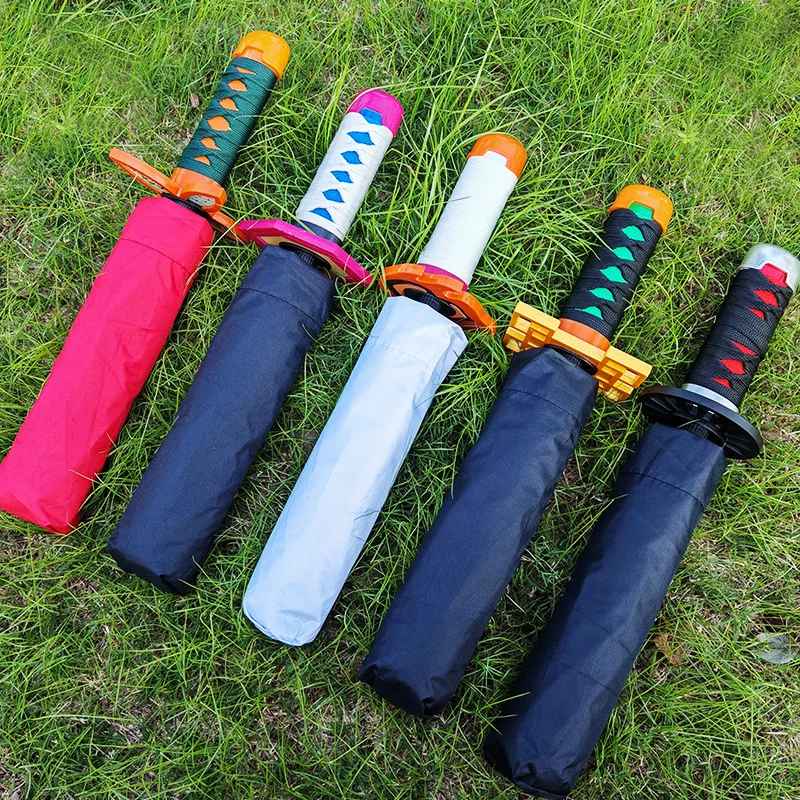 Demon Slayer Corps Katana Umbrella - Zenitsu, Rengoku, Shinobu