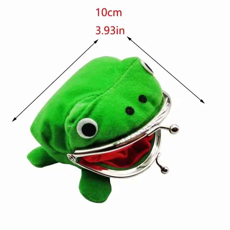 Naruto Gama-Chan Frog Wallet | Uzumaki Naruto Cosplay Coin Purse | Plush Anime Accessory | Geekzillaa