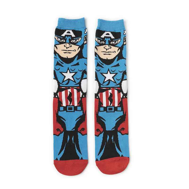 Marvel Superhero Socks | Spider-Man, Iron Man, Captain America Crew & Mid-Calf Merch | Geekzillaa