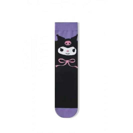 Kuromi Signature "Punk-Pop" Crew Socks