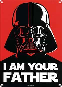 Darth Vader "Empire Strikes Back" Metal Poster