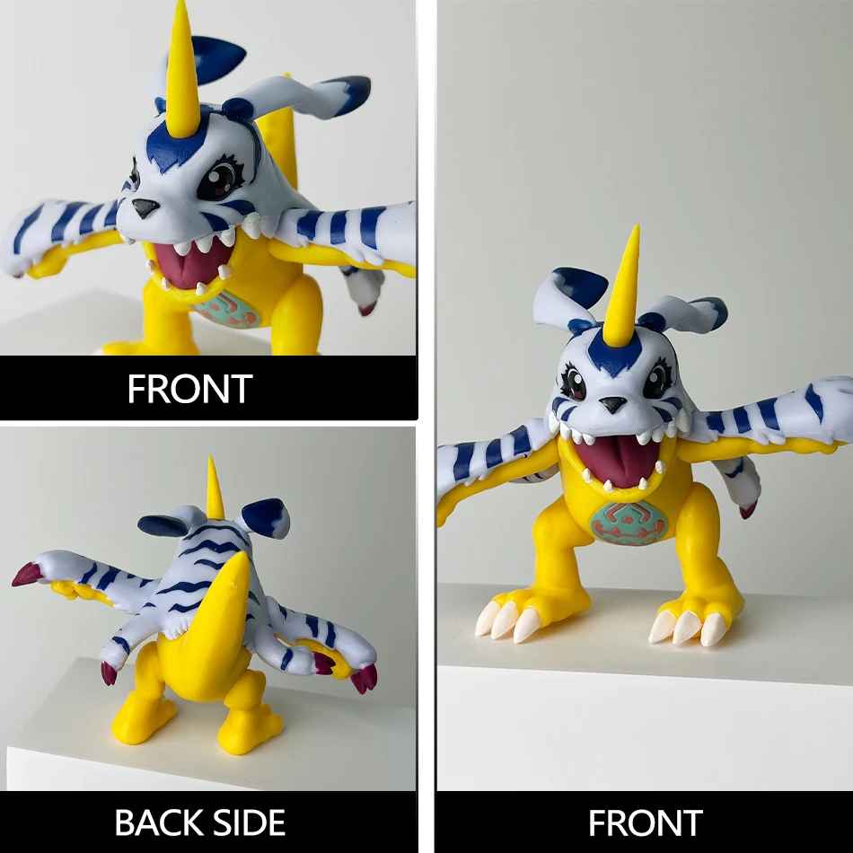 Digimon Adventure Figures | Tai & Agumon, Matt & Gabumon Statue Set | Classic Anime Collectibles | Geekzillaa