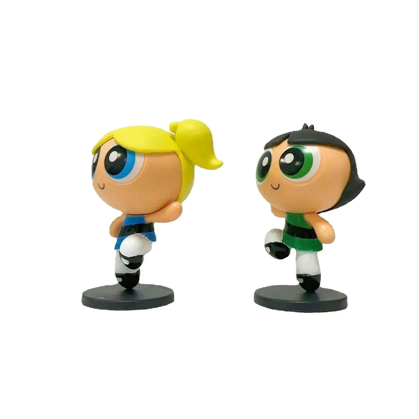 The Powerpuff Girls Figure Set | Blossom, Bubbles, & Buttercup Collectibles Cartoon Network Nostalgia Statue | Geekzillaa