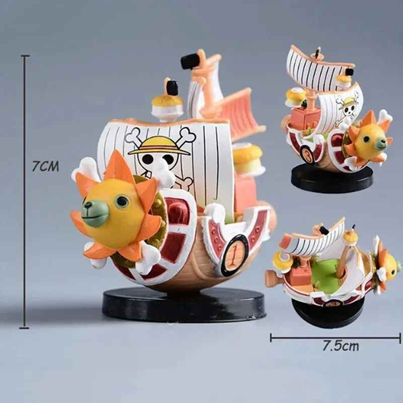 Thousand Sunny Mini Ship Model – One Piece Collectible Display Figure