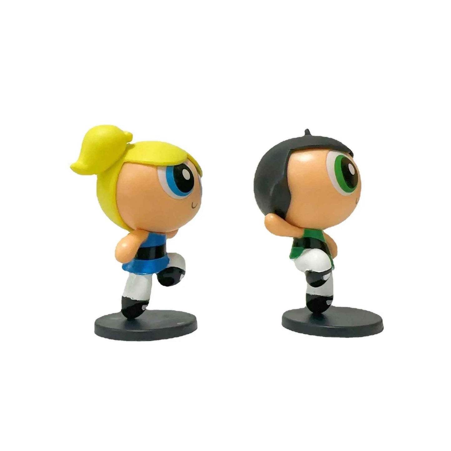 The Powerpuff Girls Figure Set | Blossom, Bubbles, & Buttercup Collectibles Cartoon Network Nostalgia Statue | Geekzillaa