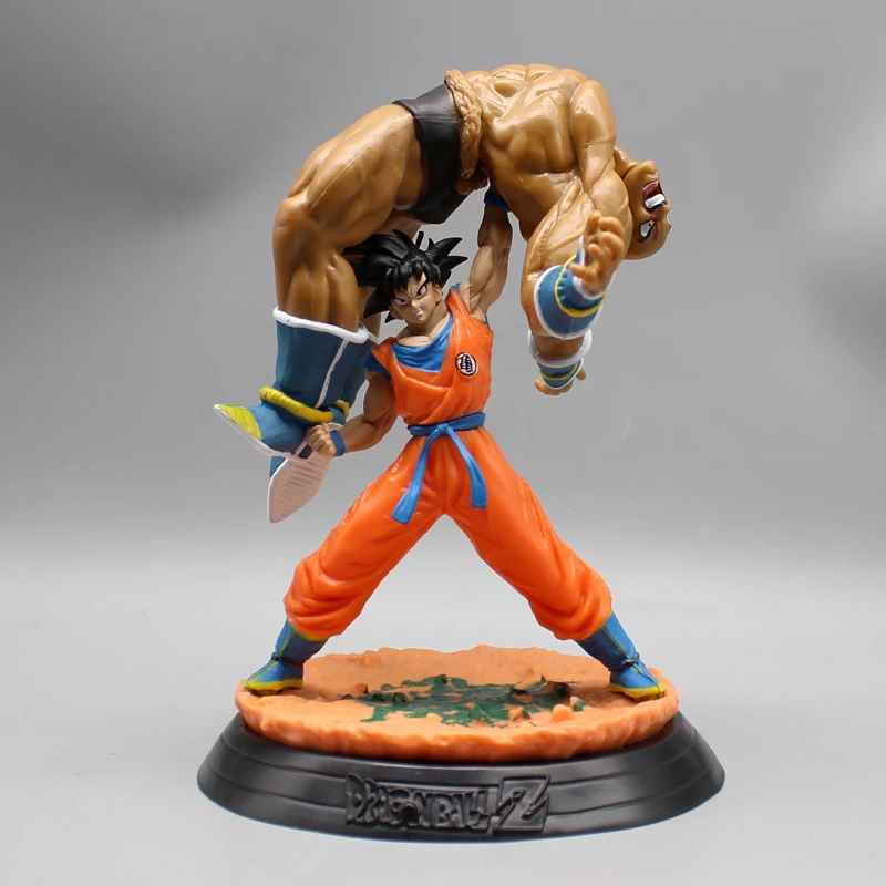 Dragon Ball Son Goku vs Nappa Figure – 23cm Anime Statue