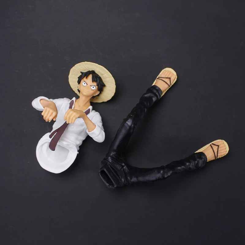 One Piece Monkey D. Luffy Sitting Pose Figurine – Chill & Iconic Anime Collectible