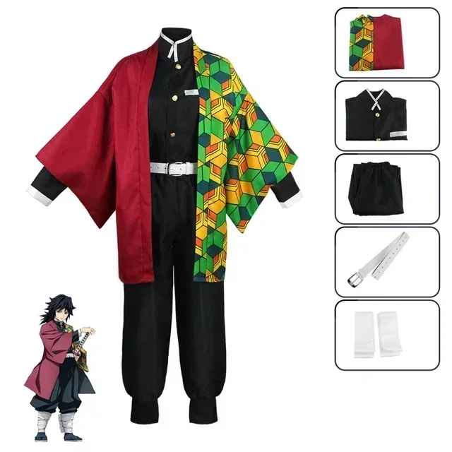 Giyu Tomioka Cosplay Costume – Demon Slayer Water Hashira Outfit