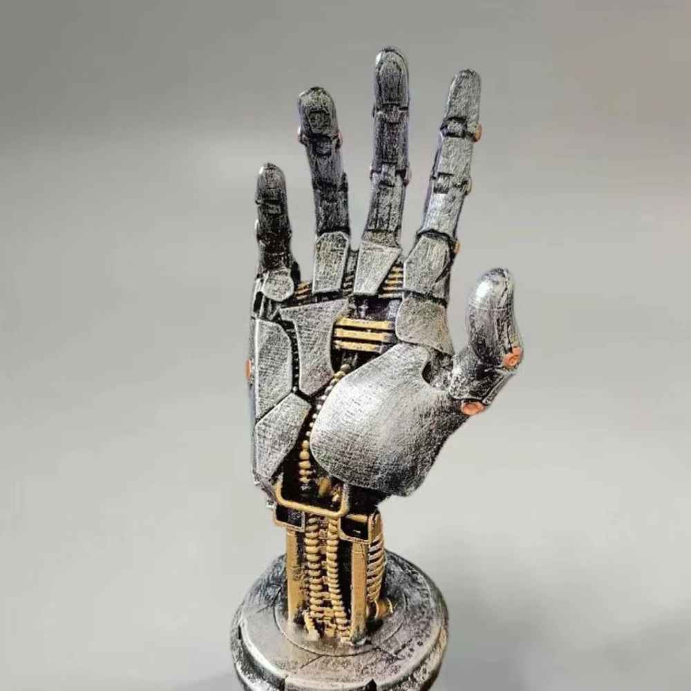 Futuristic Punk Robotic Arm Stand – 25cm Decorative Headphone & Controller Holder