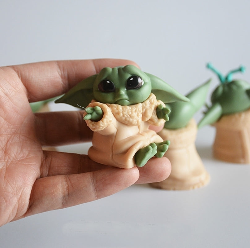 Star Wars Baby Yoda Action Figures set of 5