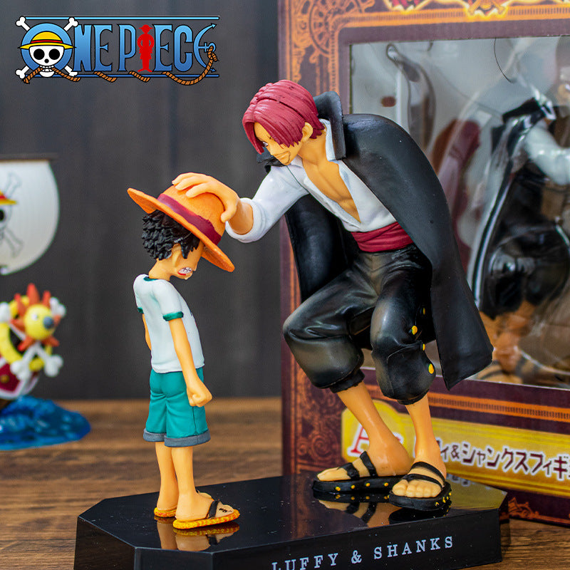 One Piece Luffy and Shanks Action Figure