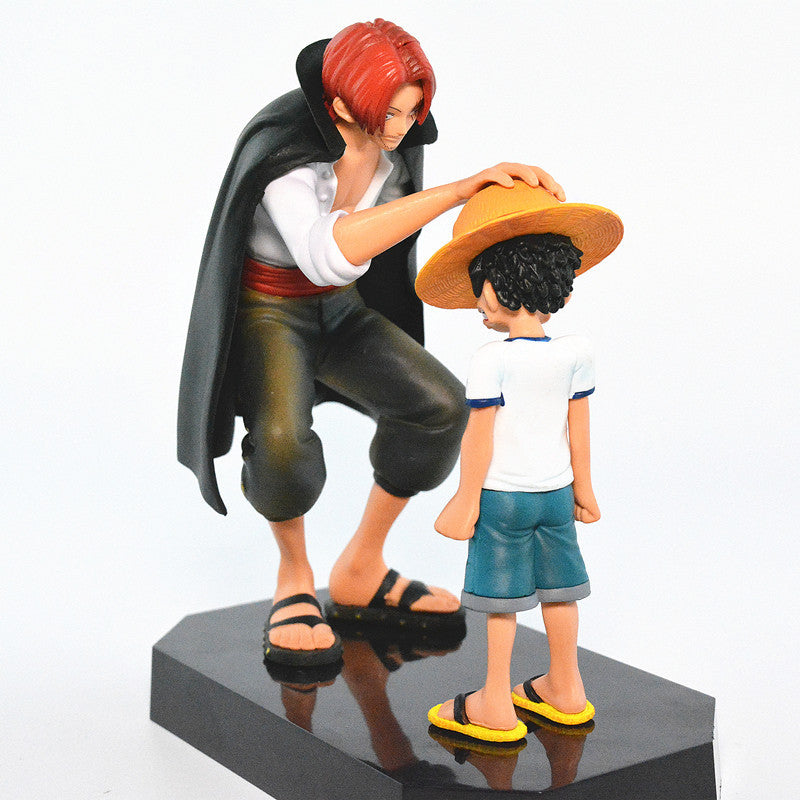 One Piece Luffy and Shanks Action Figure