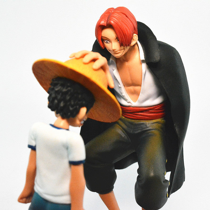 One Piece Luffy and Shanks Action Figure