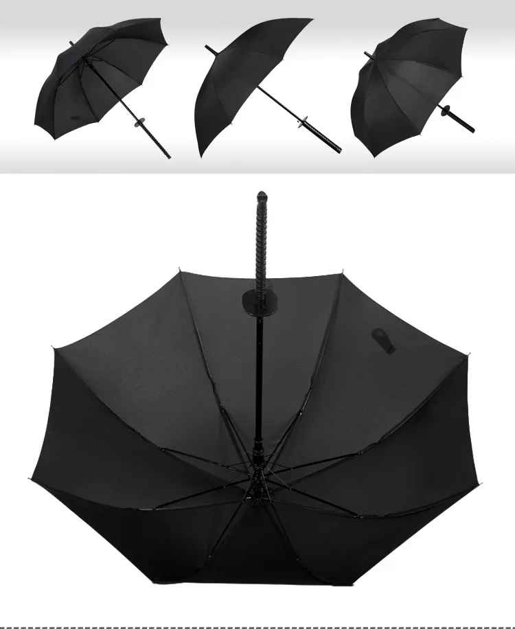 Katana Umbrella – Samurai Sword Style with Shoulder Strap | Ninja Cosplay Accessory